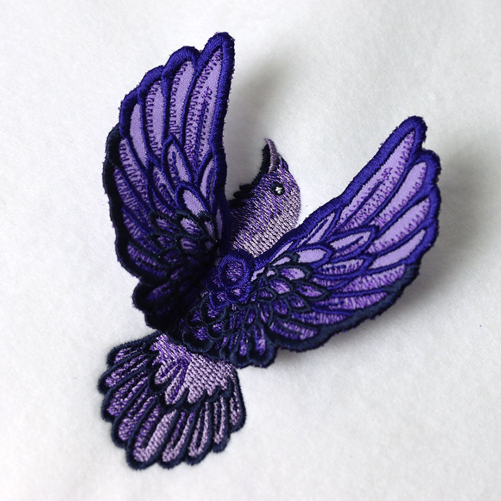 Winged Crow (3D Applique)