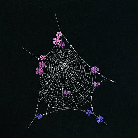 Delicate & Dainty Floral Spiderweb Set