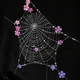Delicate & Dainty Floral Spiderweb Set
