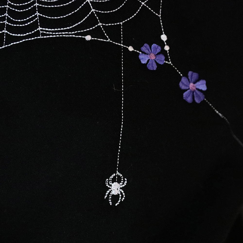 Delicate & Dainty Floral Spiderweb Set