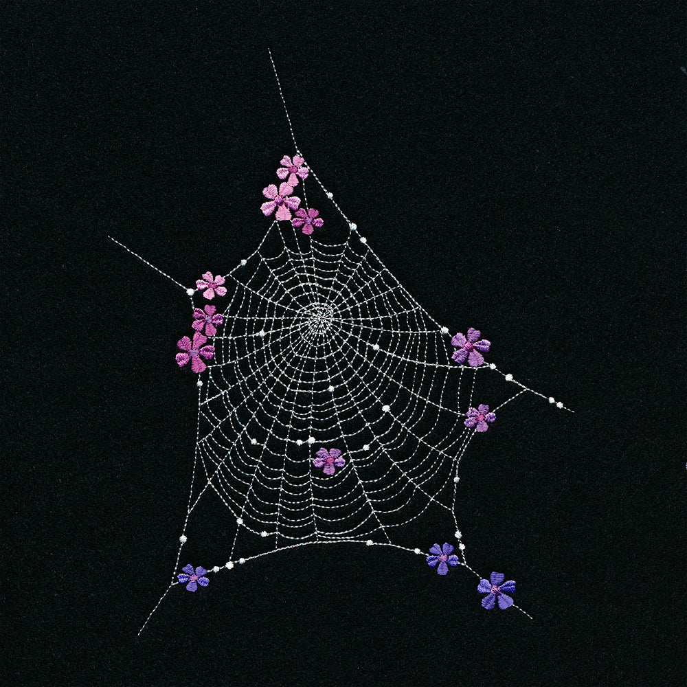Delicate & Dainty Floral Spiderweb Set
