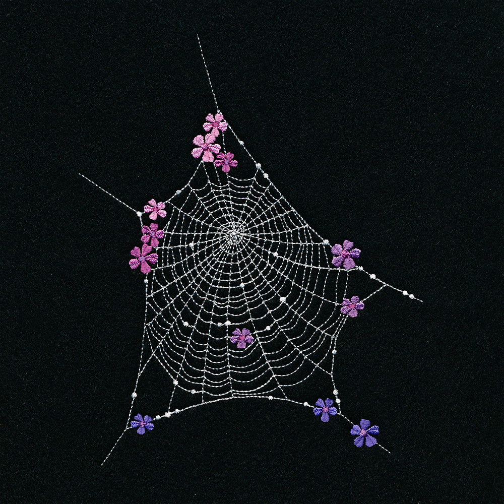 Delicate & Dainty Floral Spiderweb Set