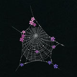Delicate & Dainty Floral Spiderweb Set