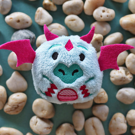 Dragon Hatchling Plush (In-the-Hoop)