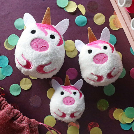 Magical Fluff Unicorn (In-the-Hoop)