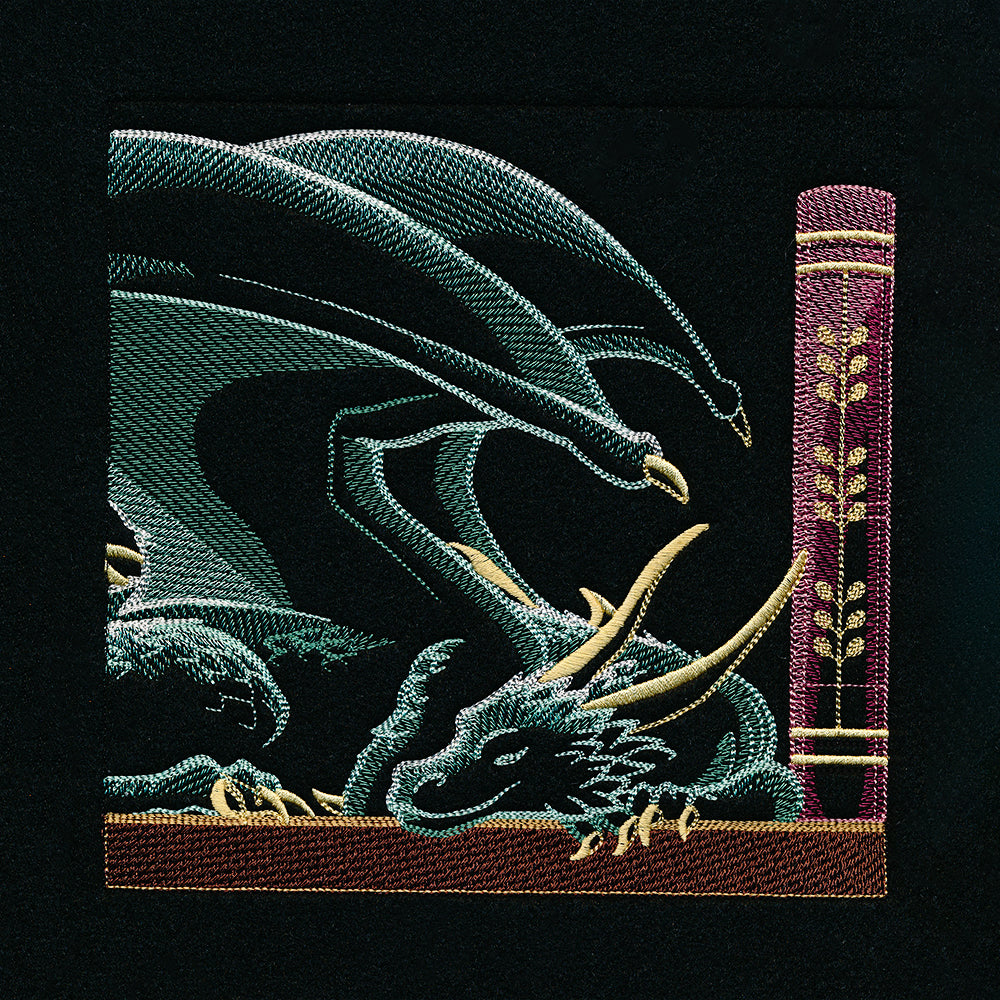 Build a Bookshelf Scene - Dragon