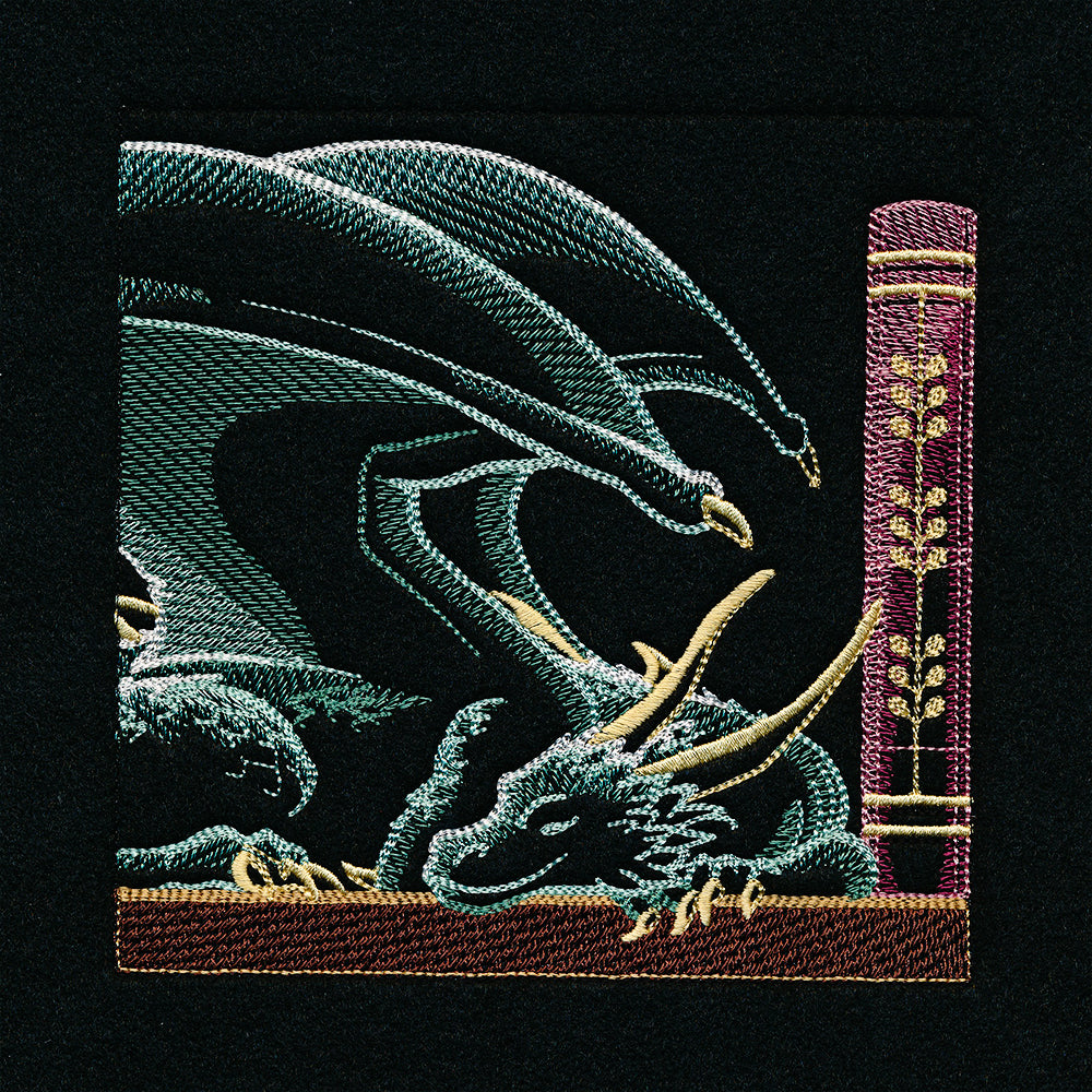 Build a Bookshelf Scene - Dragon