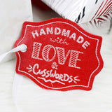 Crafted with Attitude Gift Tag - Love & Cusswords (In-the-Hoop)