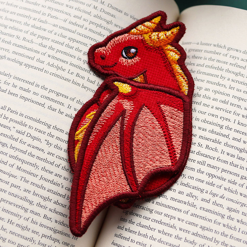 Freestanding Dragon Bookmark (In-the-Hoop)