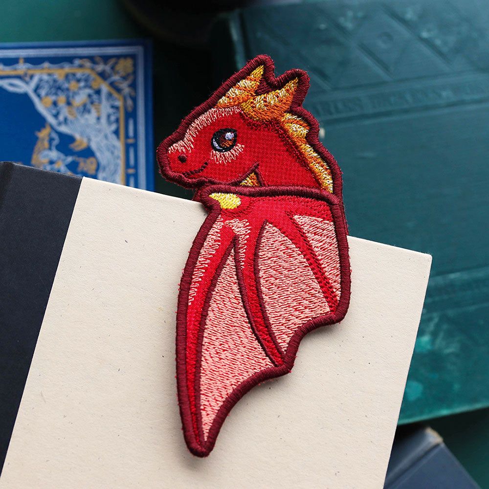Freestanding Dragon Bookmark (In-the-Hoop)