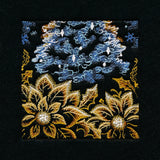 Magical Christmas Moonlit Forest Panel Scene