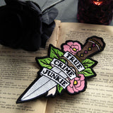 True Crime Bookmark (In-the-Hoop)