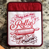 Spice It Up Potholder - They See Me Rollin'
