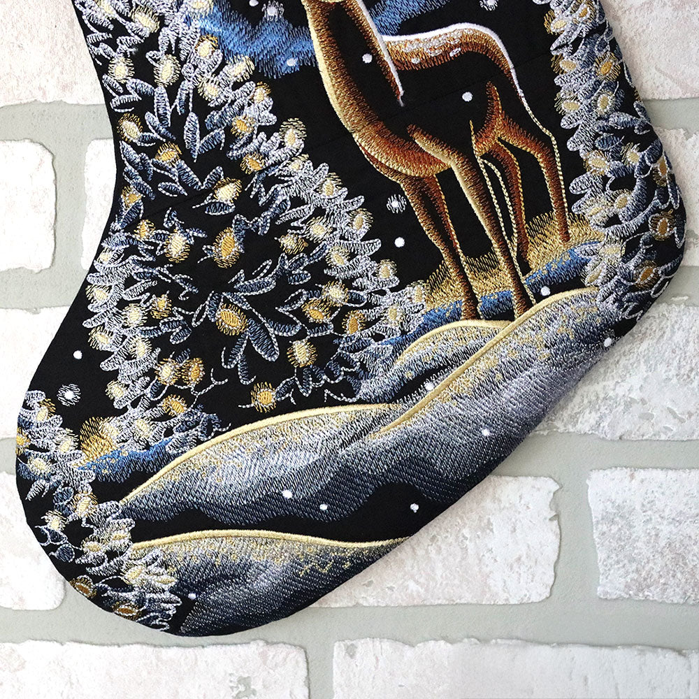 Magical Christmas Reindeer Stocking Set