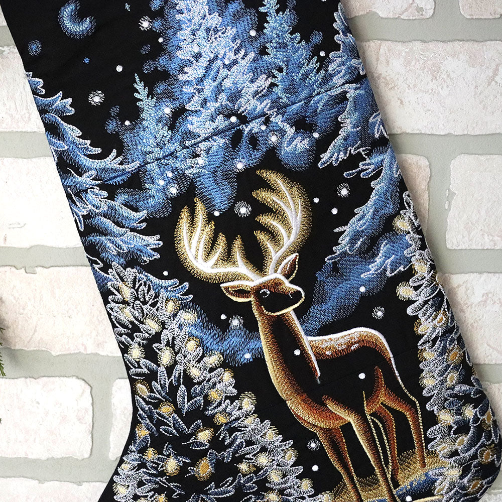 Magical Christmas Reindeer Stocking Set
