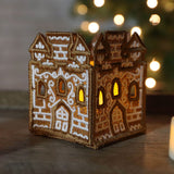 Gingerbread Castle Lantern (Lace)