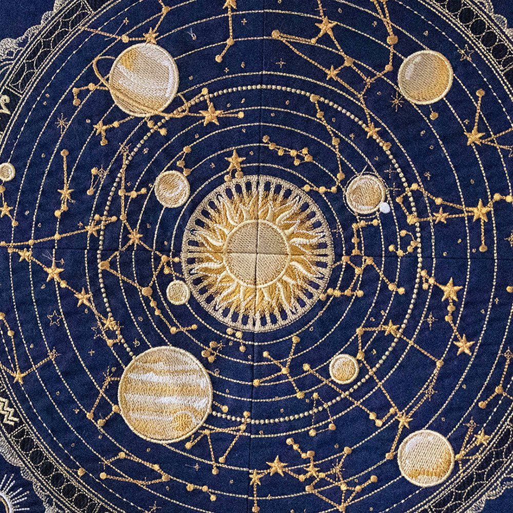 Celestial Star Map Scene