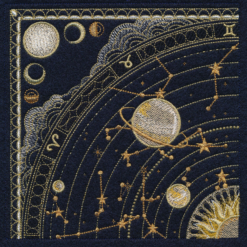 Celestial Star Map Scene