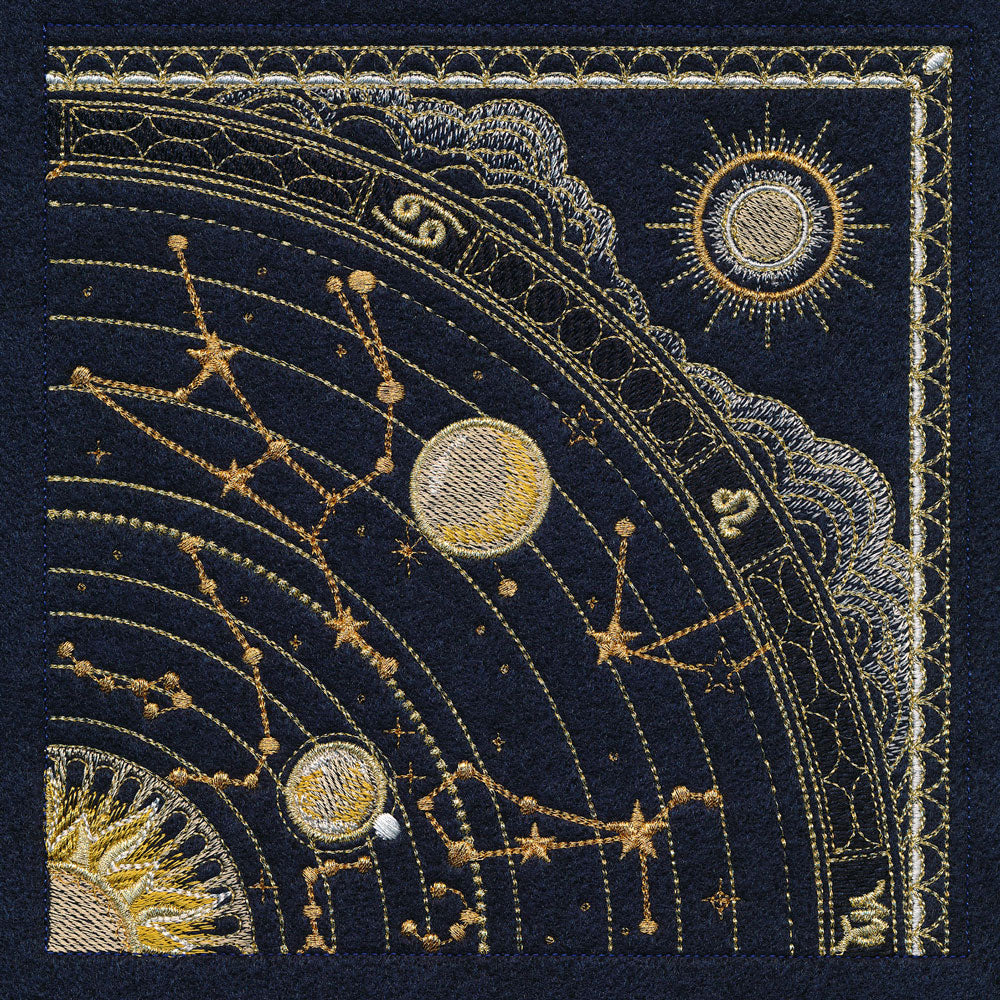 Celestial Star Map Scene