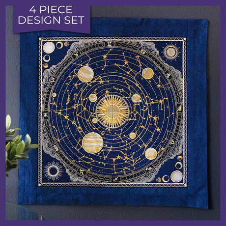 Celestial Star Map Scene