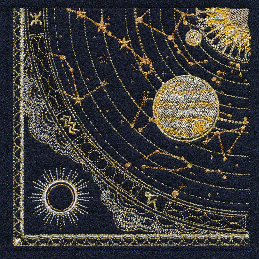 Celestial Star Map Scene