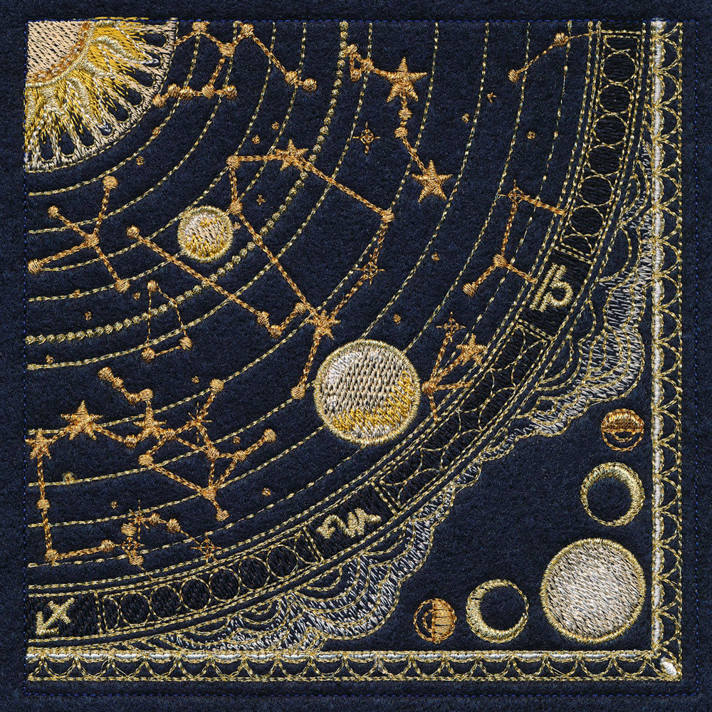 Celestial Star Map Scene