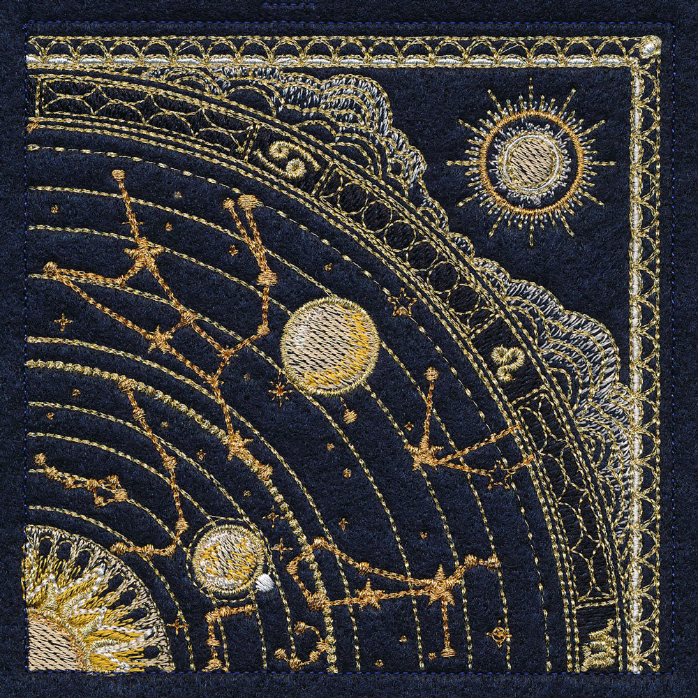 Celestial Star Map Scene