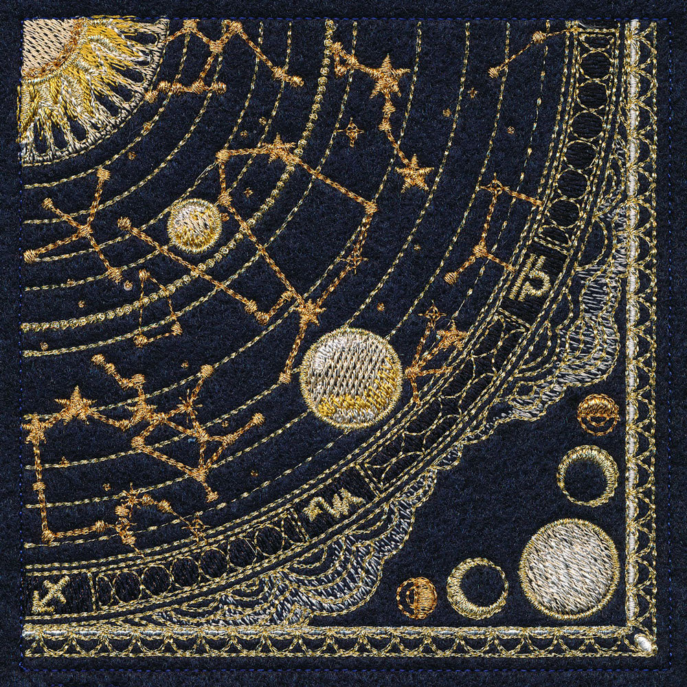 Celestial Star Map Scene