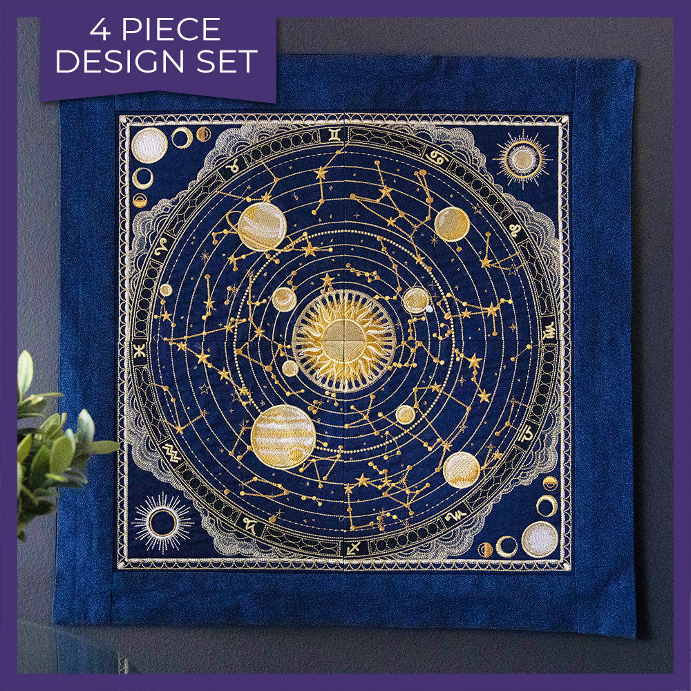 Celestial Star Map Scene