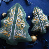 Gilded Baroque Christmas Tree Set