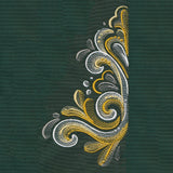 Gilded Baroque Christmas Tree Set