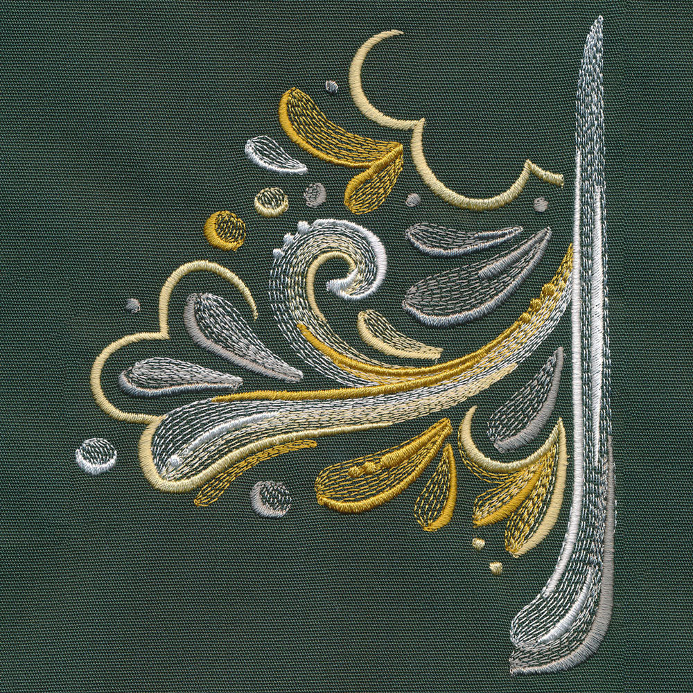 Gilded Baroque Christmas Tree Set