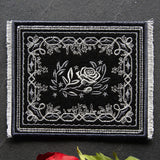 Gothic Rose Mug Rug (In-the-Hoop)