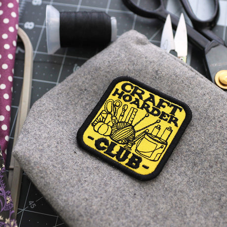 Silly Club Badges - Craft Hoarder (Patch)