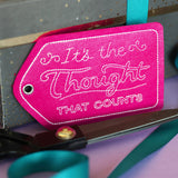 Crafted with Honesty Gift Tag - Thought That Counts (In-the-Hoop)