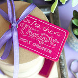 Crafted with Honesty Gift Tag - Thought That Counts (In-the-Hoop)