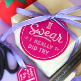 Crafted with Honesty Gift Tag - I Really Did Try (In-the-Hoop)