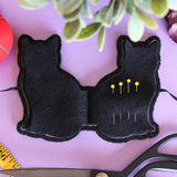 Midnight Cat Needle Book (In-the-Hoop)