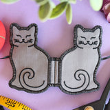 Midnight Cat Needle Book (In-the-Hoop)