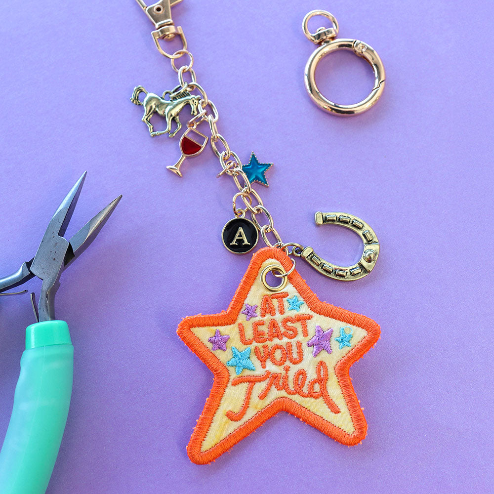 Irreverent Keychains - At Least You Tried (In-the-Hoop)