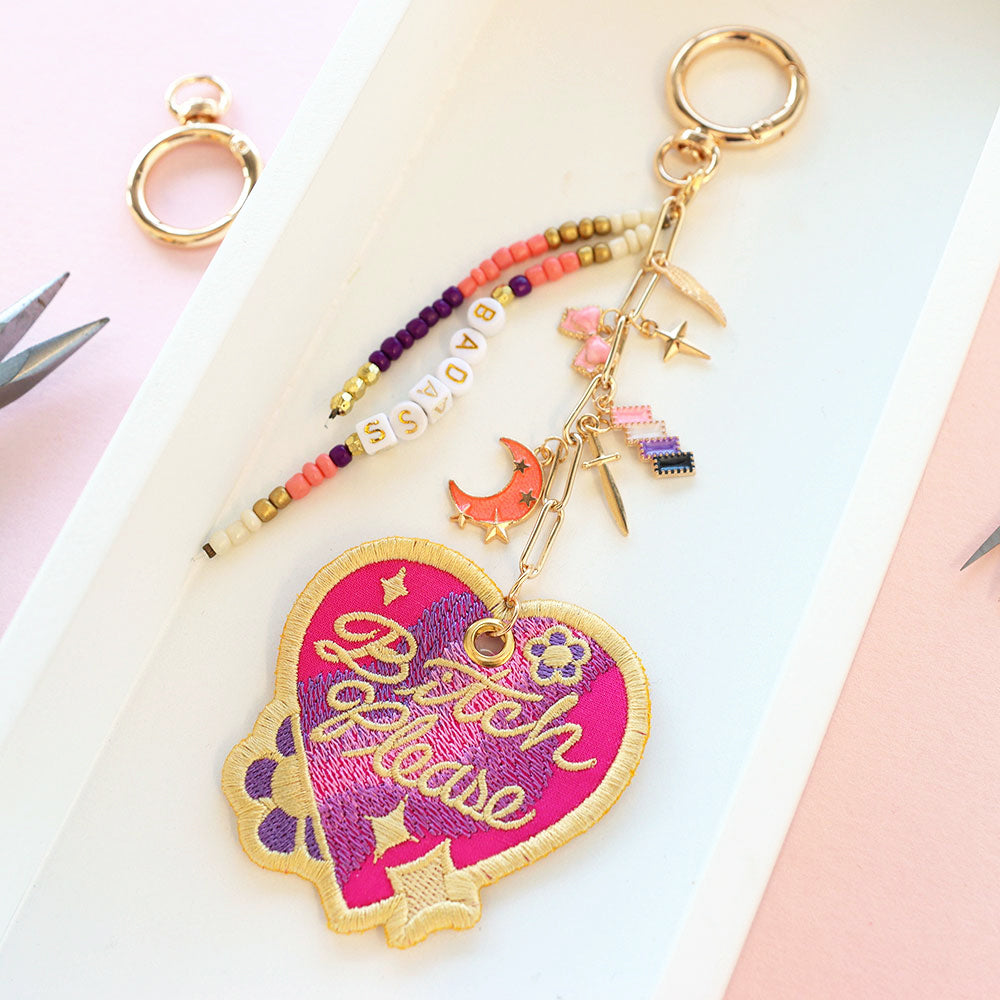 Irreverent Keychains - Bitch Please (In-the-Hoop)
