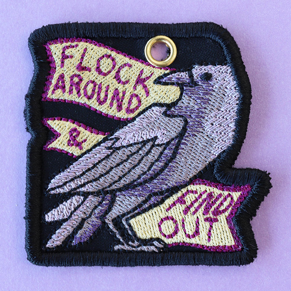 Irreverent Keychains - Flock Around & Find Out (In-the-Hoop