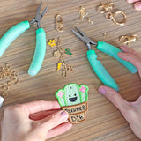 Irreverent Keychains - Touch Me and Die (In-the-Hoop)