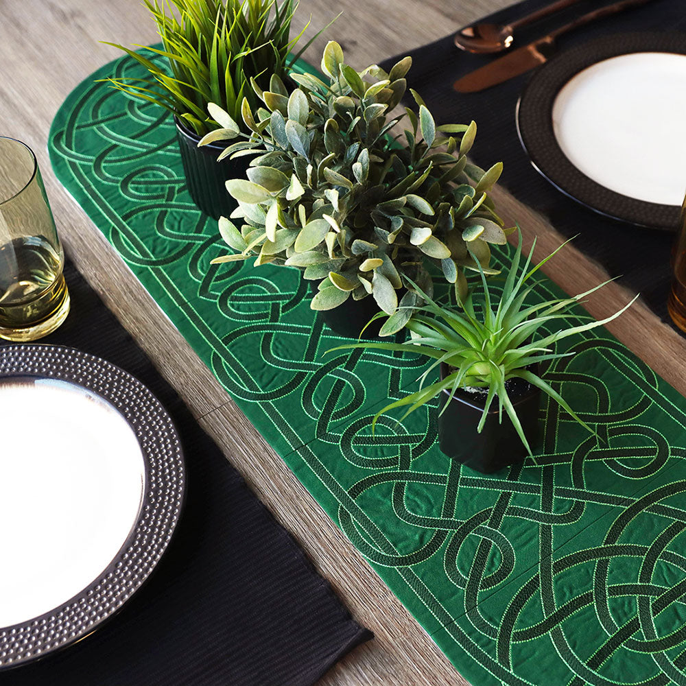 Celtic Knotwork Table Runner Set