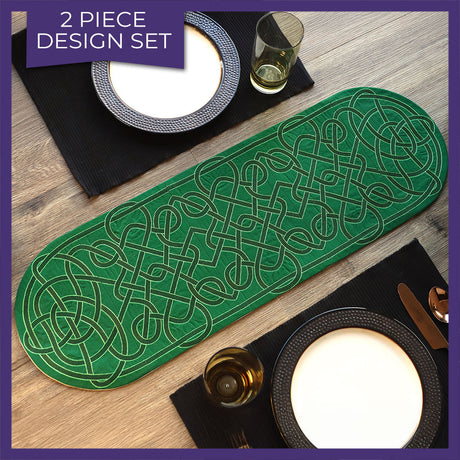 Celtic Knotwork Table Runner Set