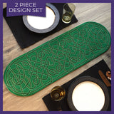 Celtic Knotwork Table Runner Set