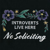 Introvert Welcome Garden Flag