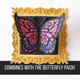 Blank Lace Edge Frame Coaster - Square 1 (In-the-Hoop)