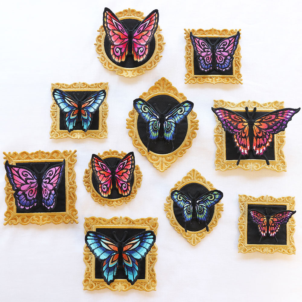 Blank Lace Edge Frame Coaster - Square 1 (In-the-Hoop)