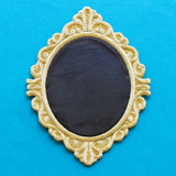 Blank Lace Edge Frame Coaster - Oval (In-the-Hoop)